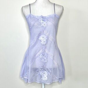 Victoria’s Secret Lavender Fairy Mesh Babydoll